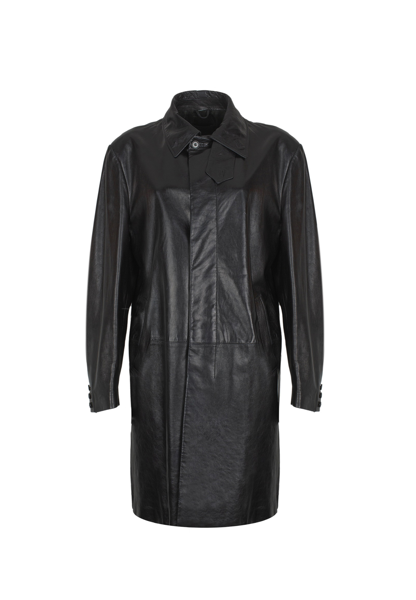 Helmut Lang Leather Coat