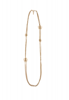 Gold Floral Chanel Necklace