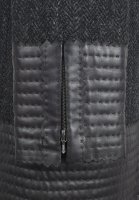 Chanel Leather Inserts Long Jacket 