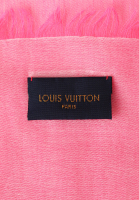 Louis Vuitton Shawl With Monograms And Fringes