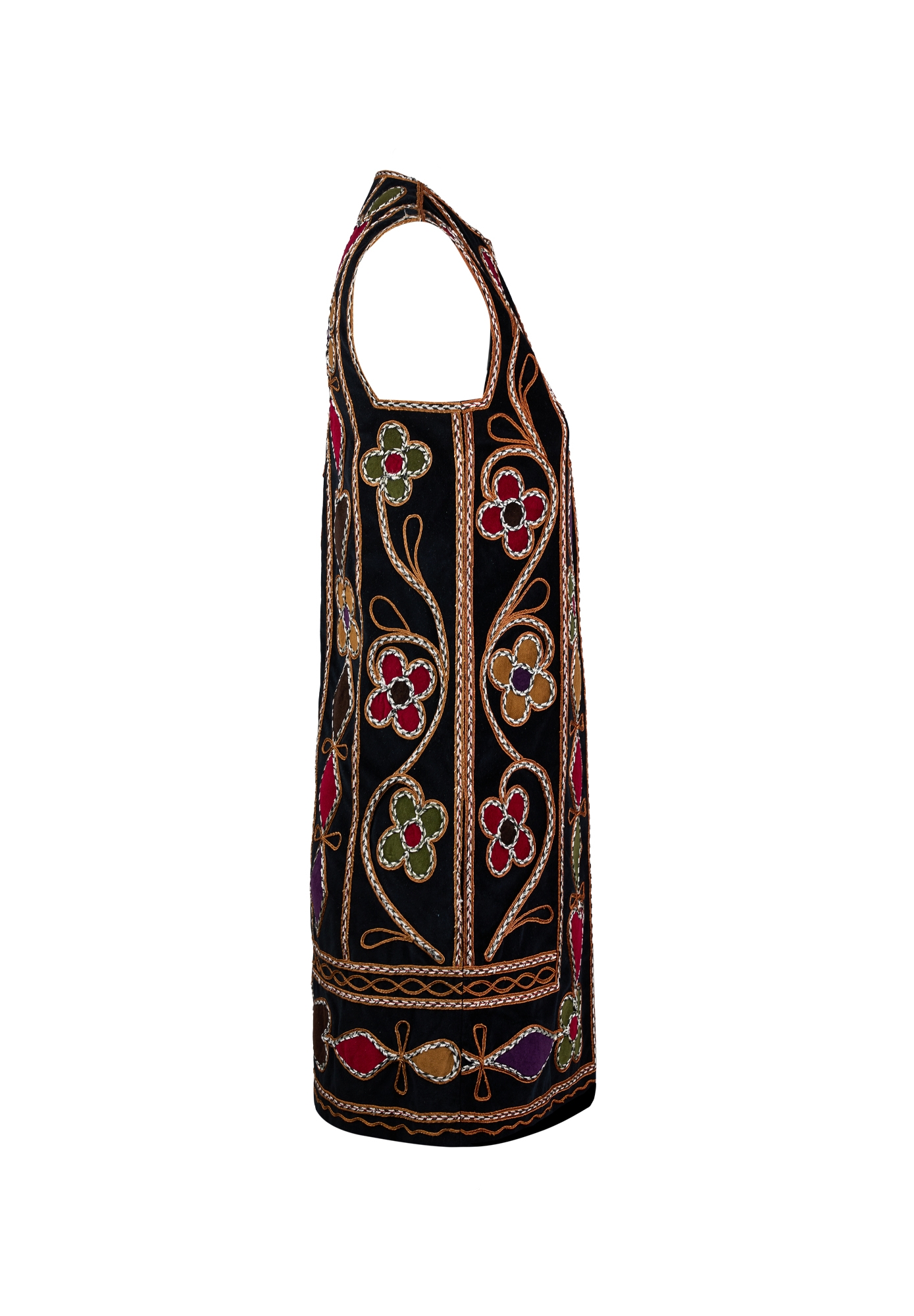 Christian Dior Multicolor Velvet Vest