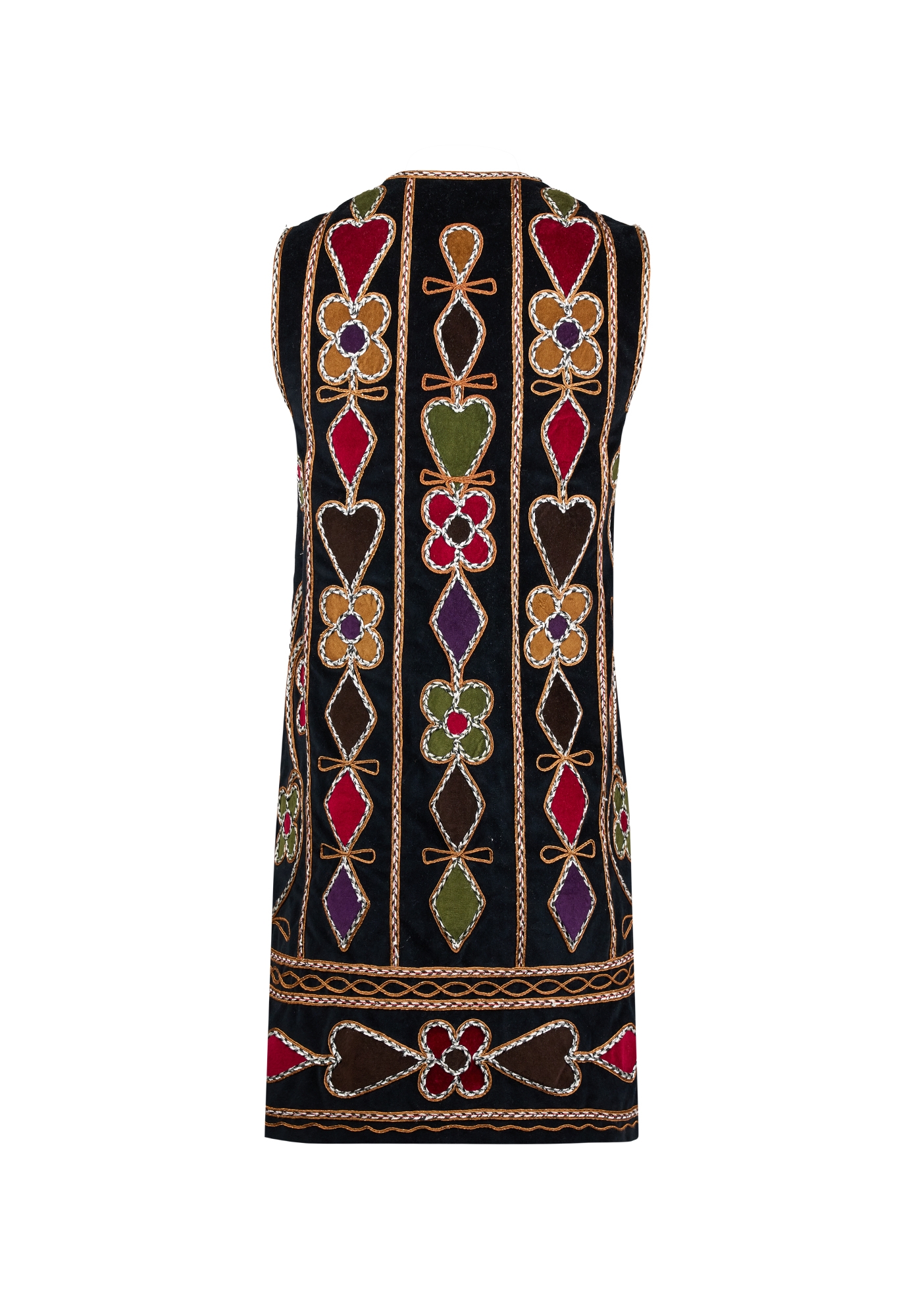 Christian Dior Multicolor Velvet Vest