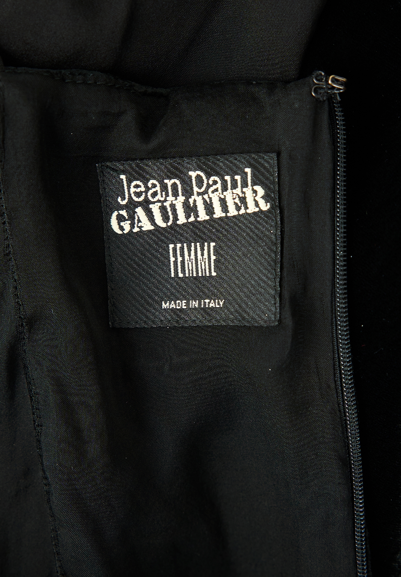 Jean Paul Gaultier Black Evening Dress