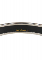 Hermès Calèche White Enamel Bracelet