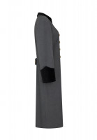 Christian Dior Coat with Black Cuffs