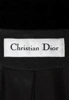 Christian Dior Coat with Black Cuffs