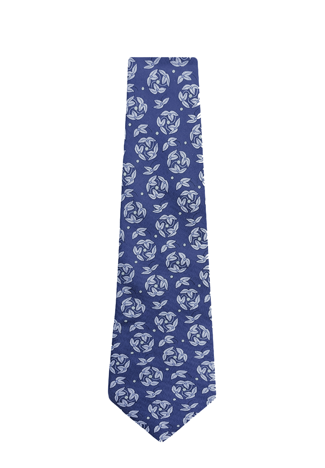 Hermès Blue Tie