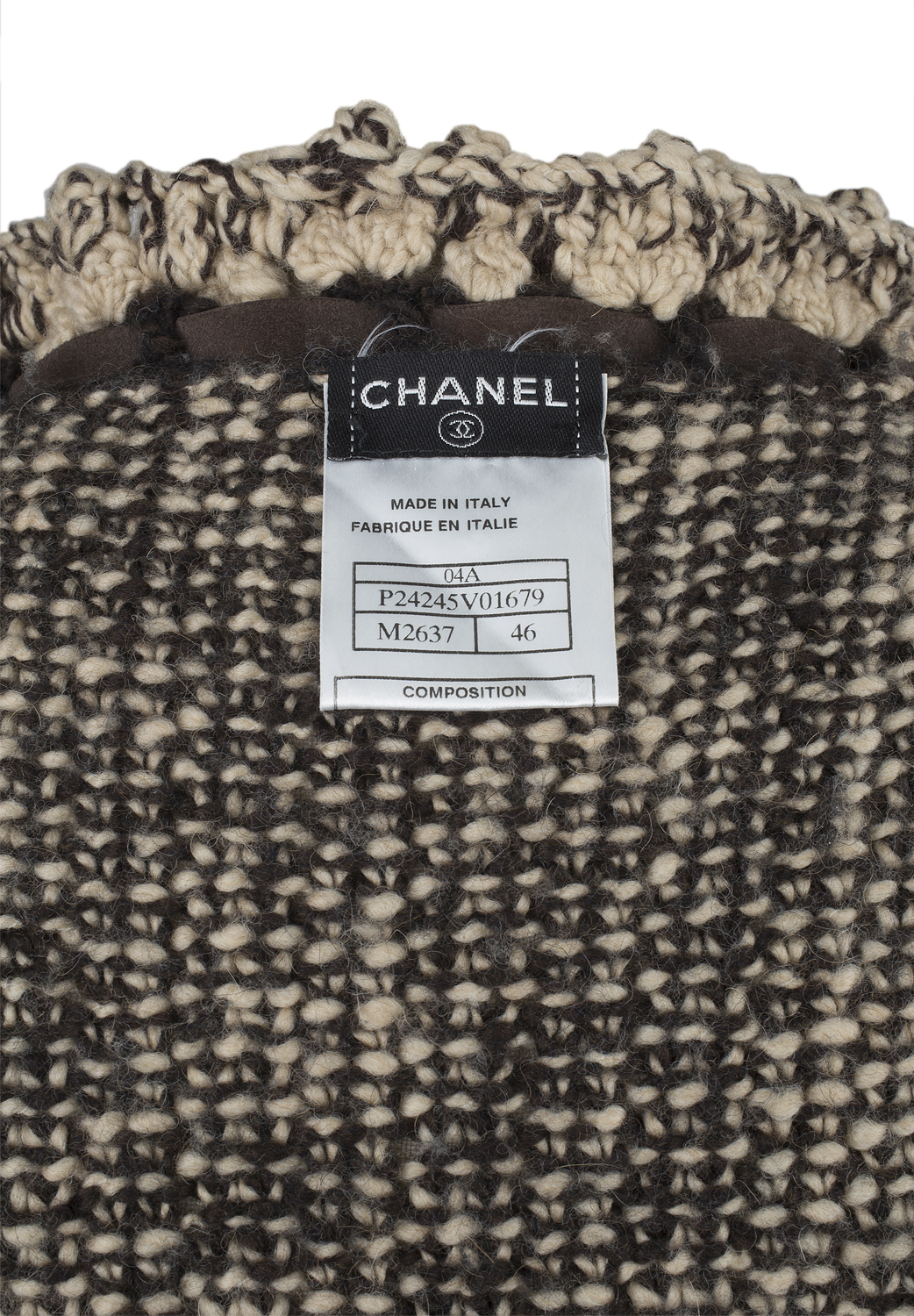 Chanel Brown Cardigan