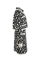 Chanel Black And White Spotted Tweed Suit