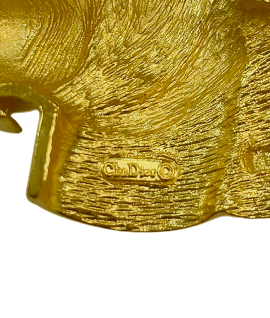 Christian Dior Parrot Brooch