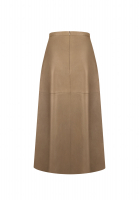 Valentino Leather Skirt