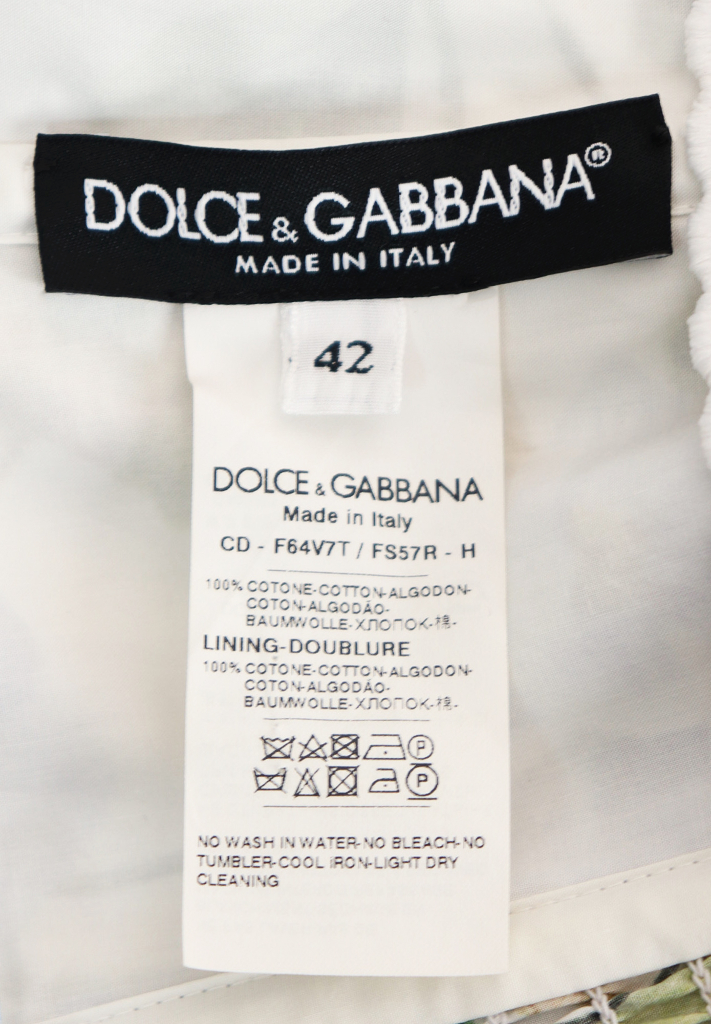 Dolce&Gabbana Floral Print Dress