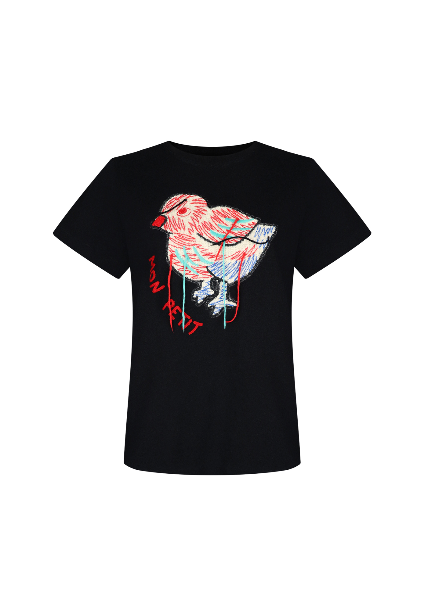 Gucci Black T-shirt With Embroidery