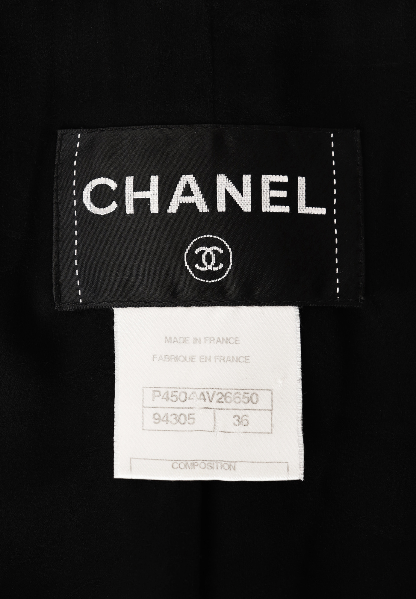 Chanel Cropped Jacket With Sequins