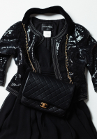 Chanel Cropped Jacket With Sequins