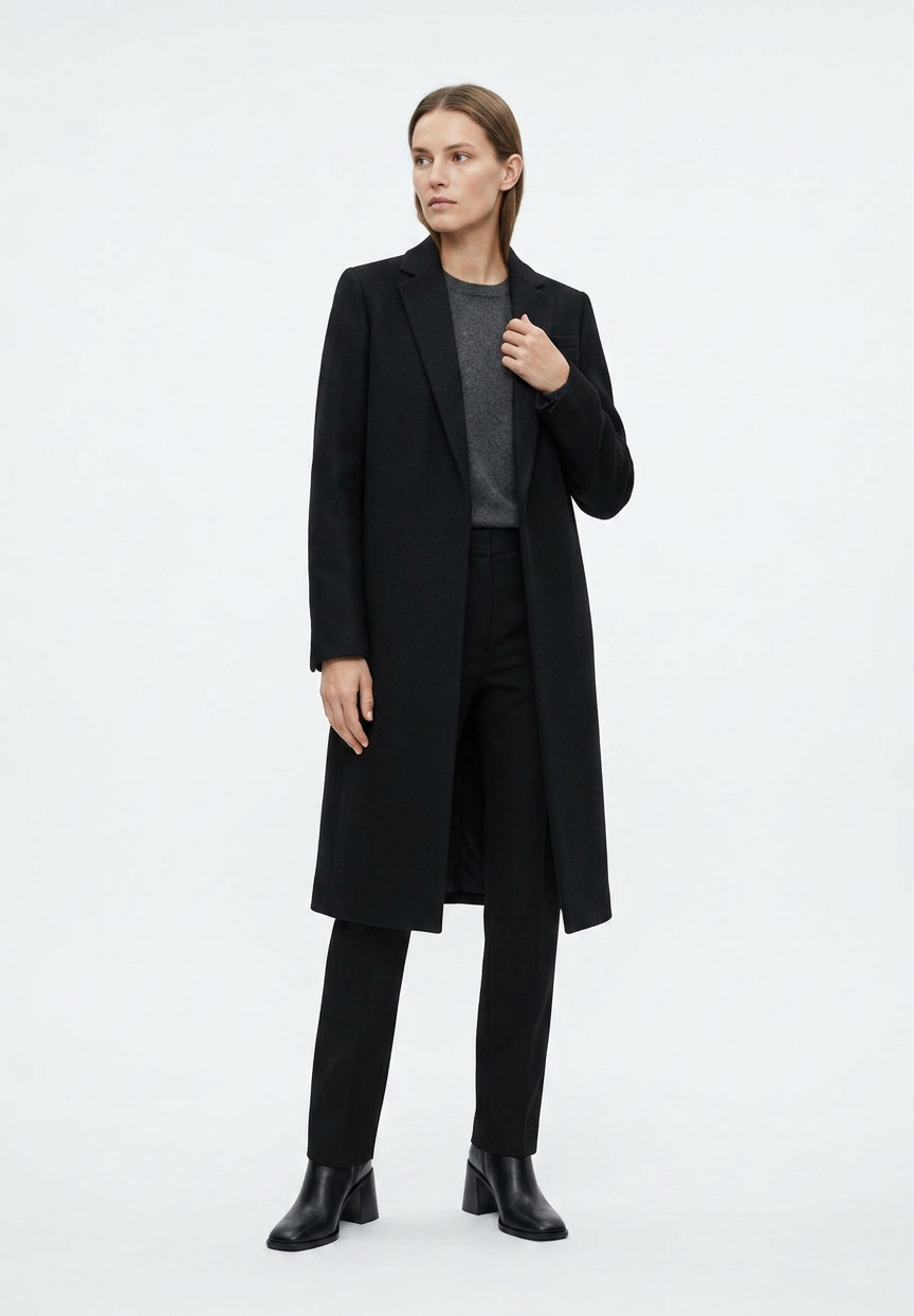 Céline Black Coat