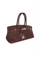 Hermès Birkin 42 JPG Shoulder Havane Clemence Bag