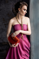 Gucci Bamboo Reptile Handbag