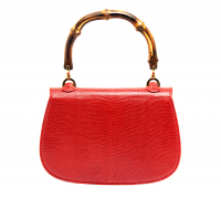 Gucci Bamboo Reptile Handbag