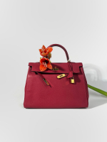 Hermès Kelly 35 Ruby Togo Bag