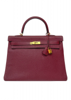 Hermès Kelly 35 Ruby Togo Bag