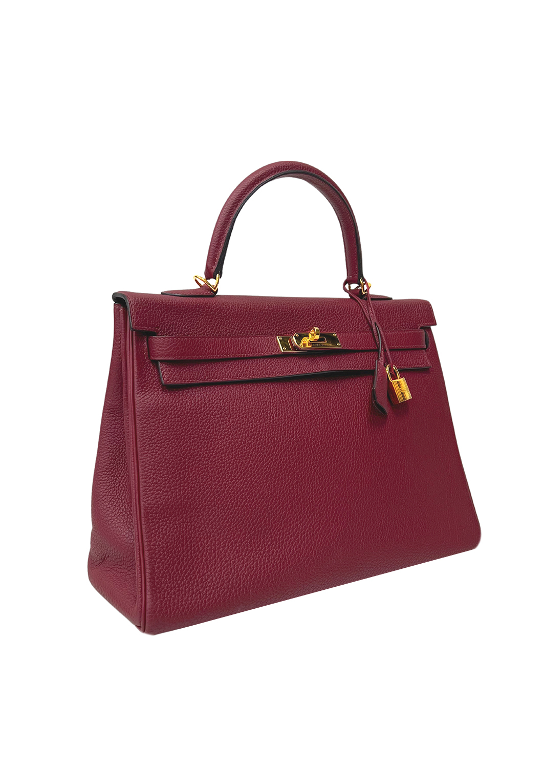 Hermès Kelly 35 Ruby Togo Bag