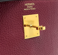 Hermès Kelly 35 Ruby Togo Bag