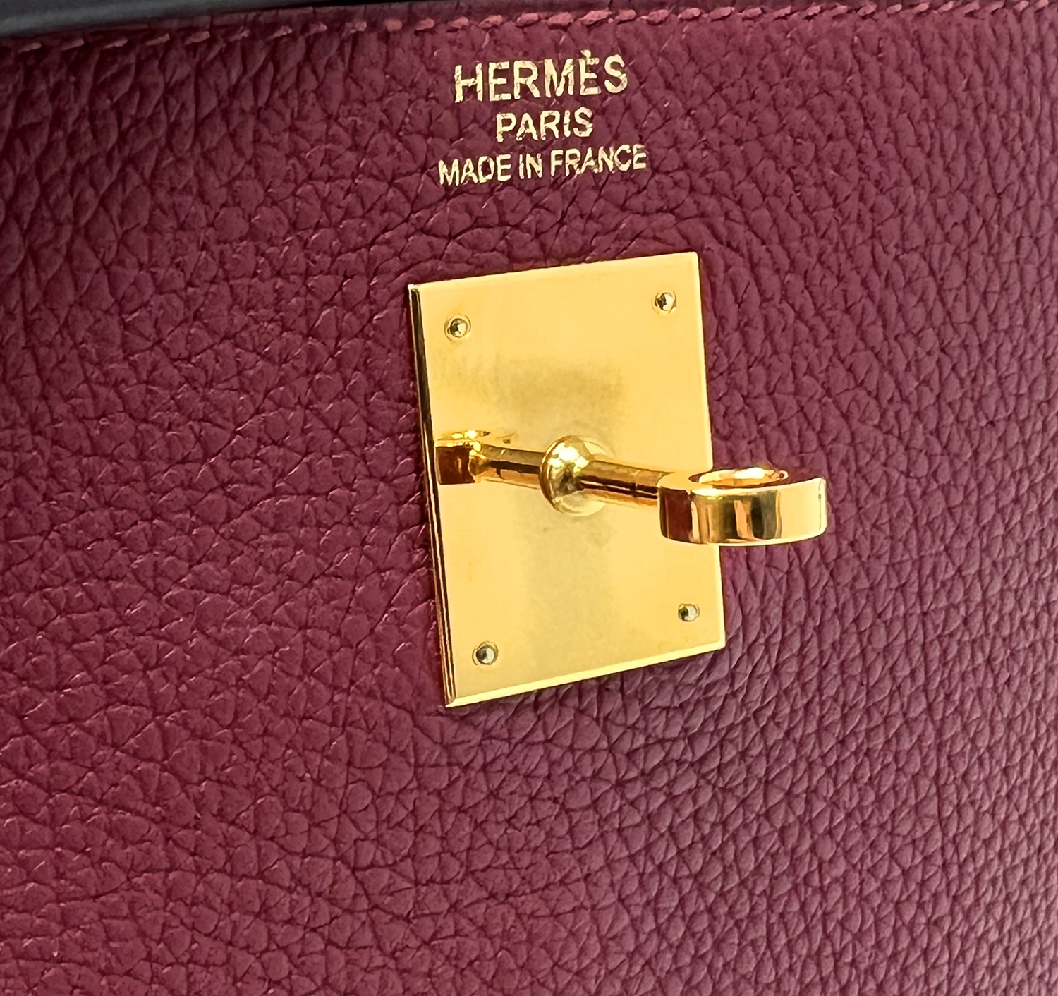 Hermès Kelly 35 Ruby Togo Bag