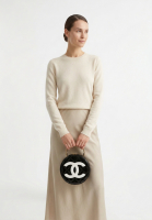 Chanel Round Patent Leater Round Handbag
