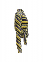 Gucci Striped Silk Blouse