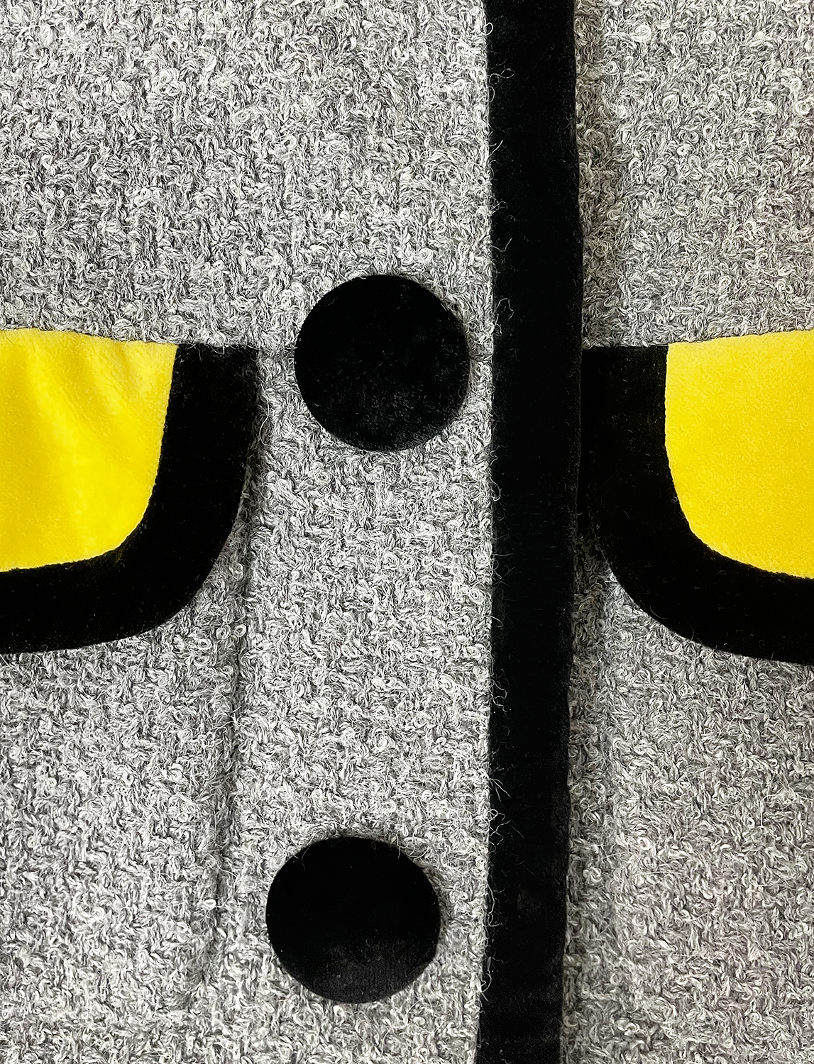 Chanel Gray Trimmed Jacket