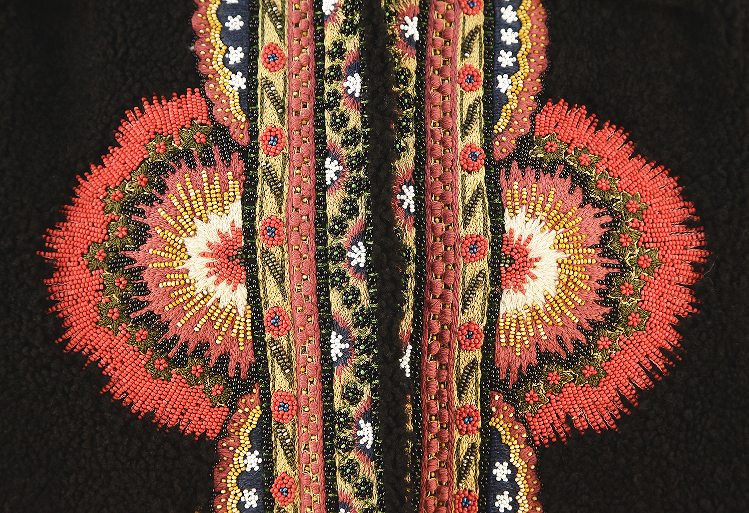 Valentino Lambskin Shearling Coat