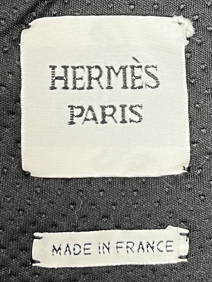 Hermès Grey Puffer Jacket