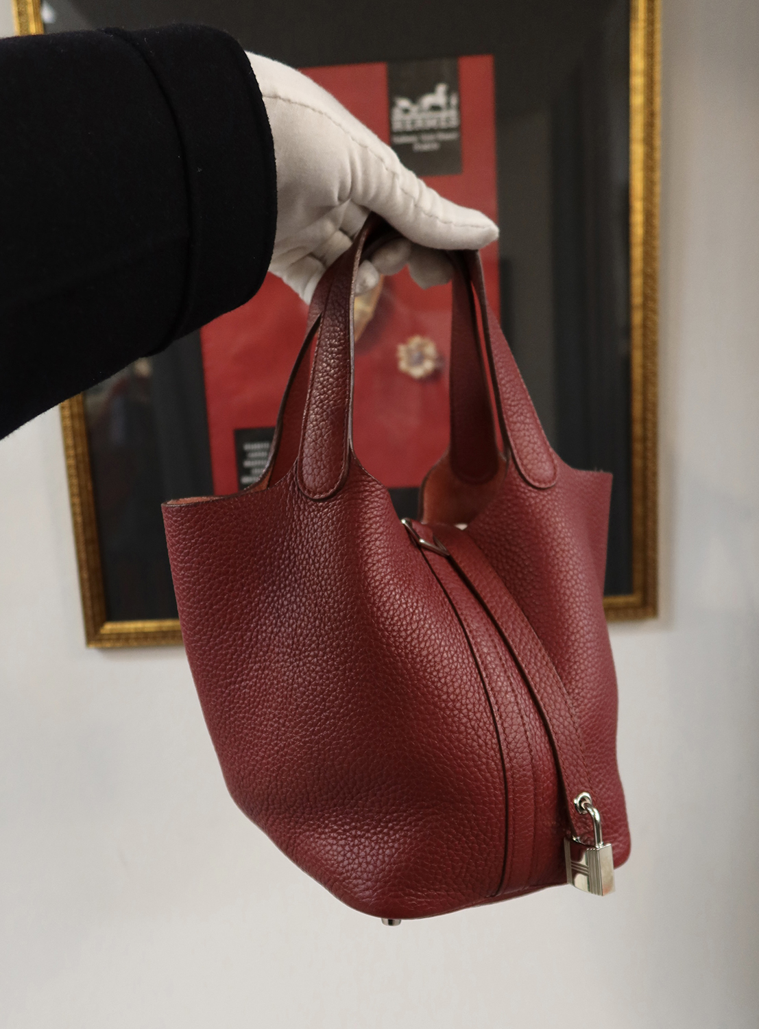  Hermès Picotin 18 Rouge H Bag