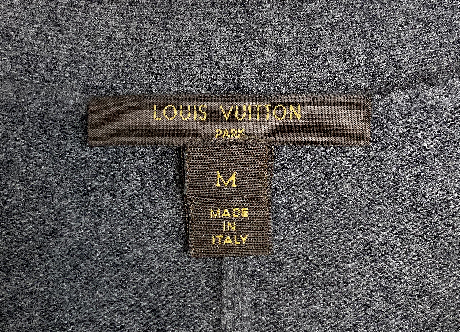 Louis Vuitton Grey Cardigan