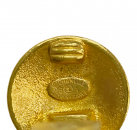 Chanel Crown Clip-On Earrings