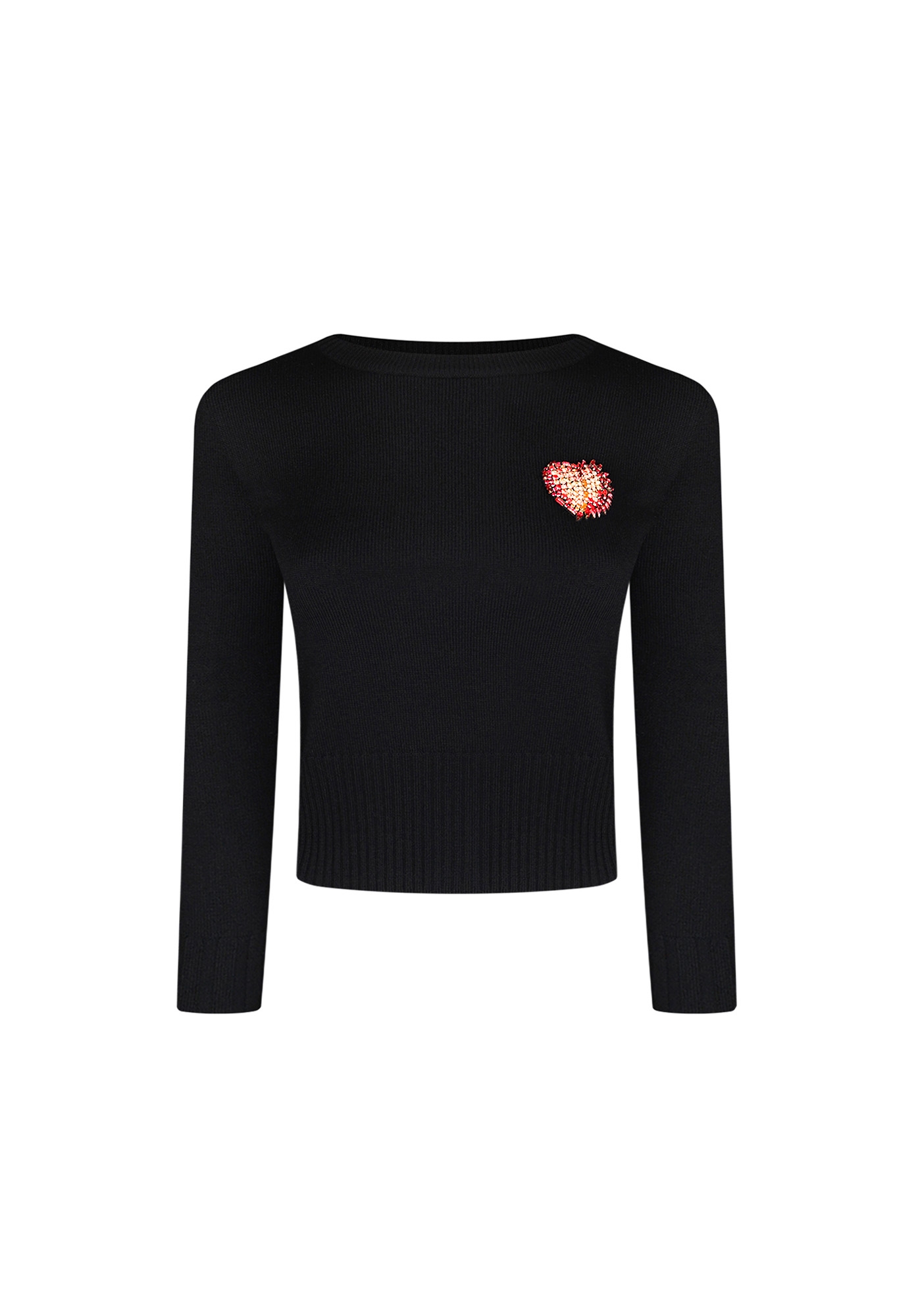 Saint Laurent Sweater With A Heart