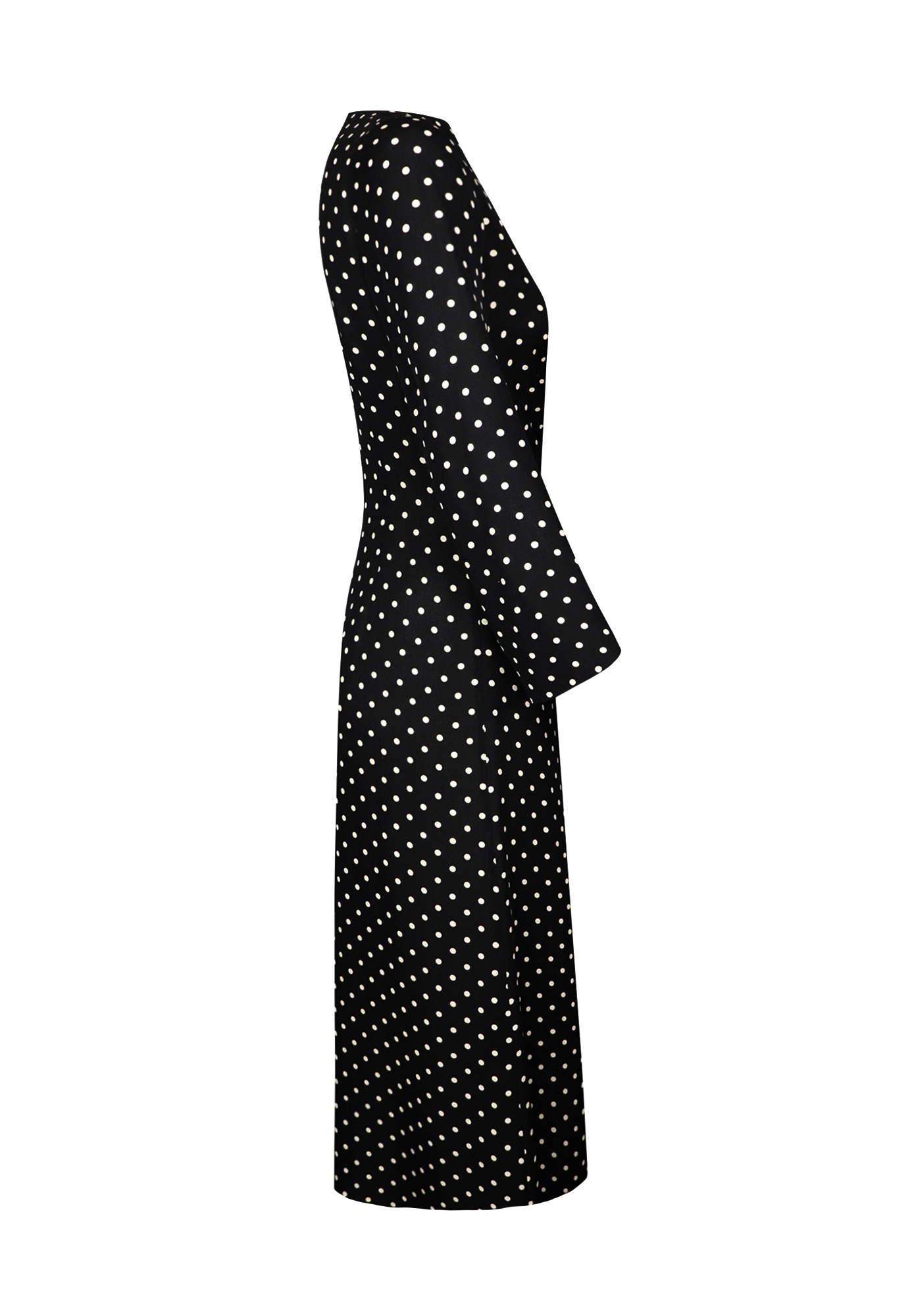 Valentino Silk Polka Dot Dress