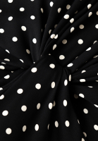 Valentino Silk Polka Dot Dress