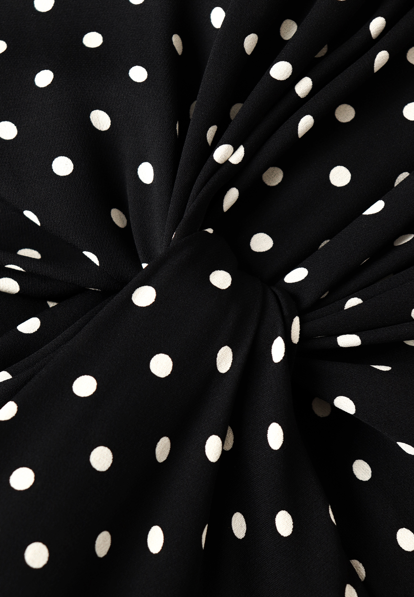 Valentino Silk Polka Dot Dress