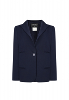 Chanel Navy Blue Jacket