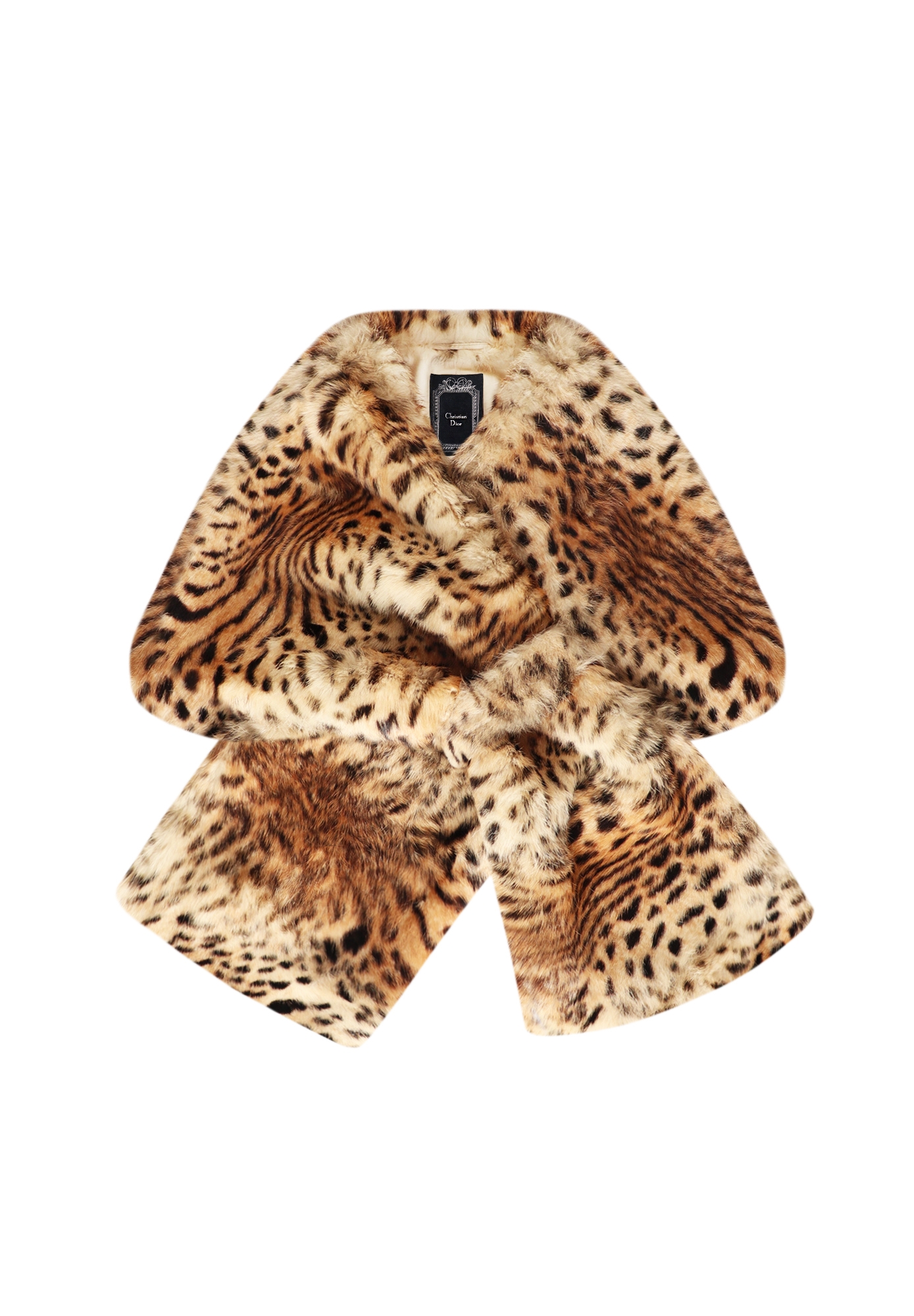 Christian Dior Leopard Shawl
