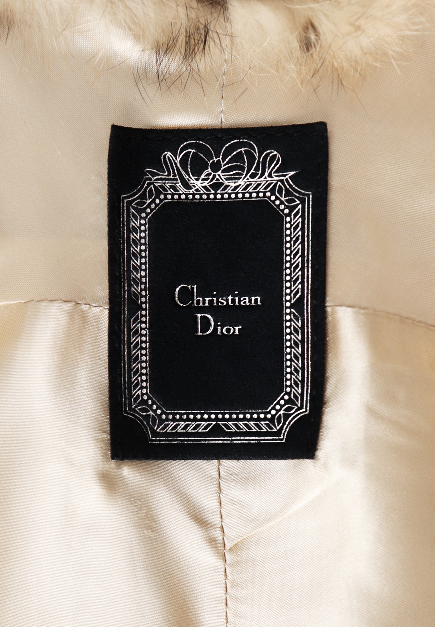 Christian Dior Leopard Shawl