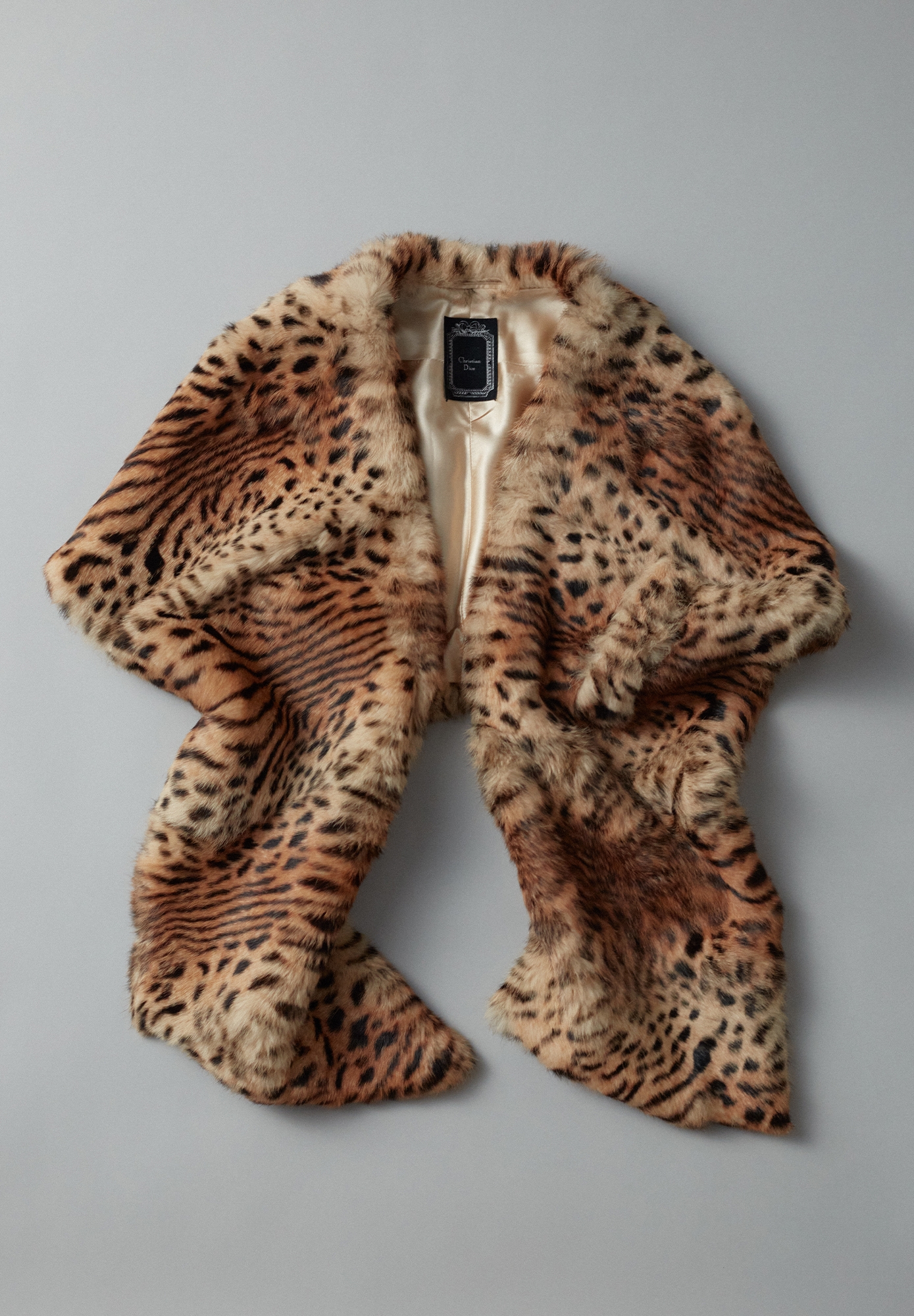 Christian Dior Leopard Shawl