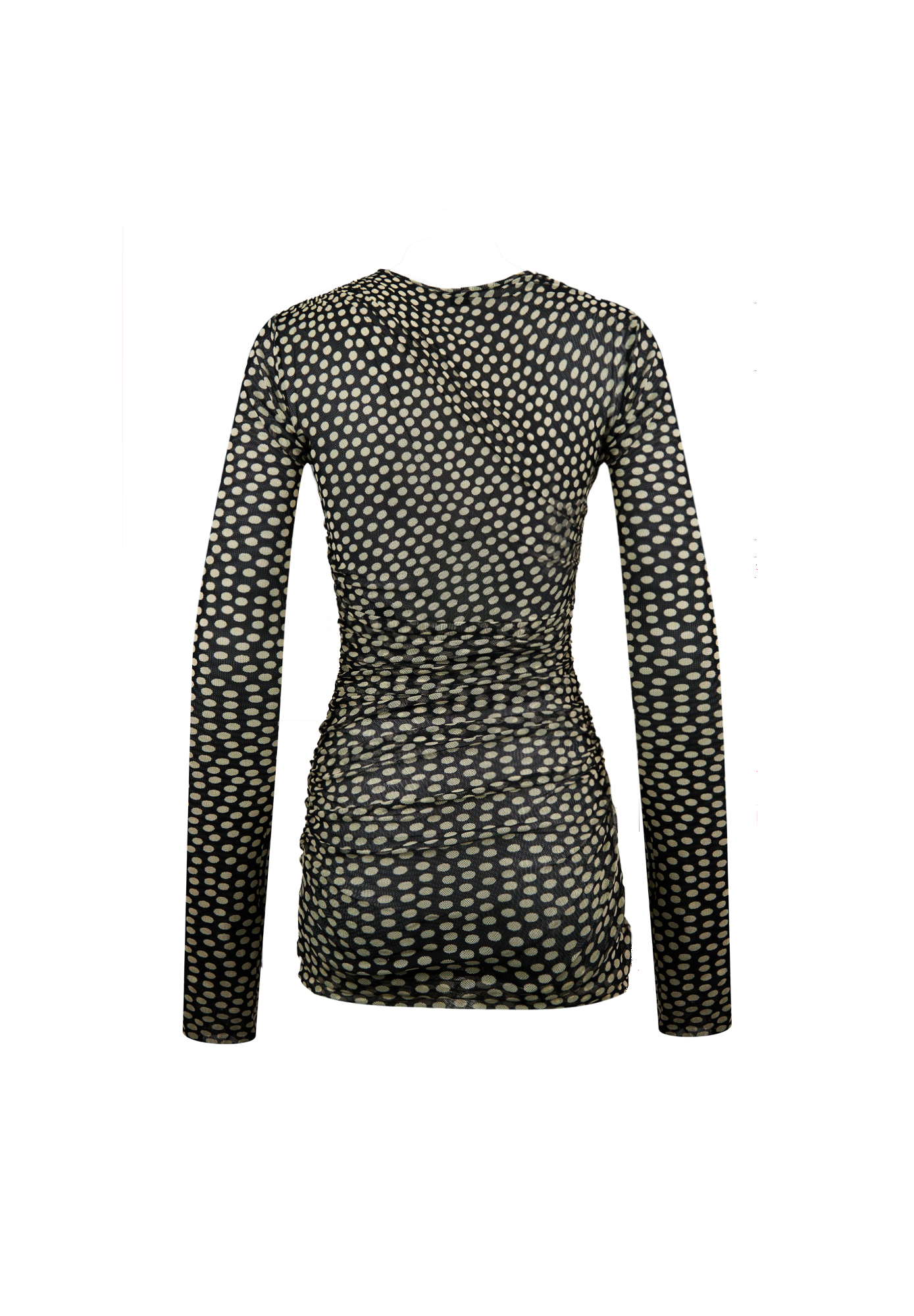 Saint Laurent Polka Dot Mini Dress