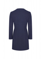 Christian Dior Navy Blue Wool Dress
