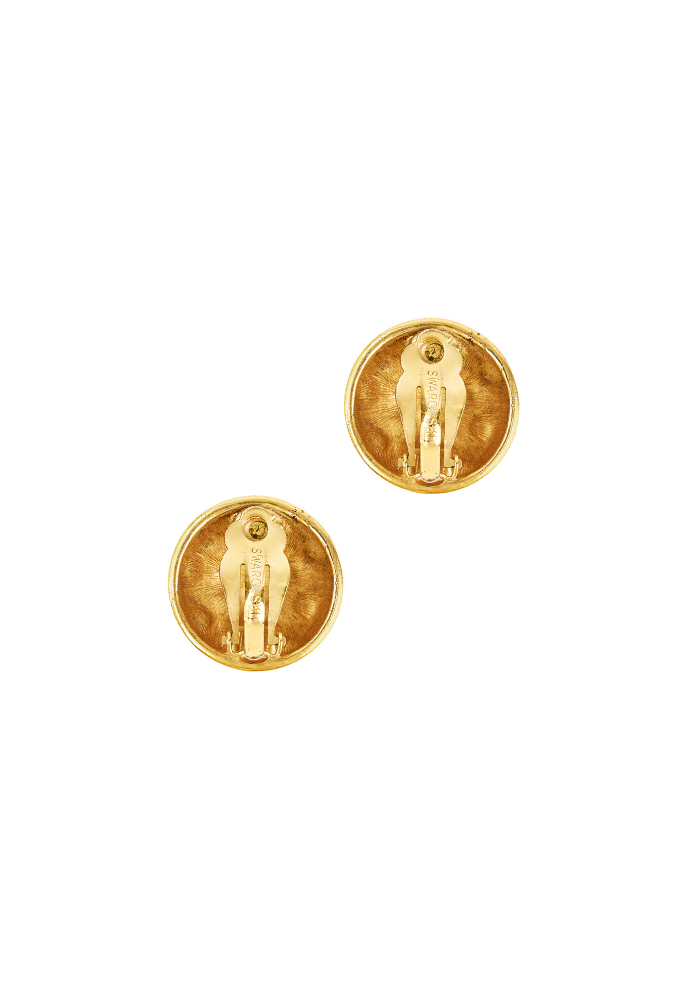 Swarovski Vintage Crystals Clip-On Earrings