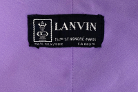 Lanvin Violet Flowers Dress