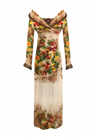 Jean Paul Gaultier Flower Print Dress