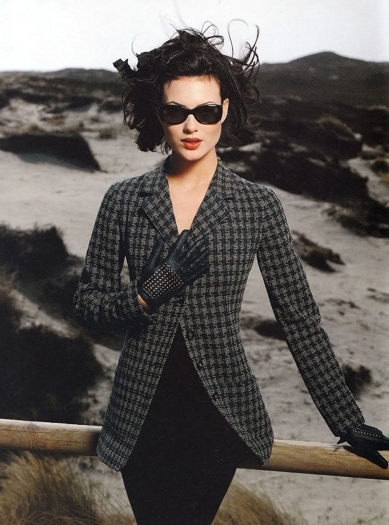 Chanel Plaid Tweed Jacket